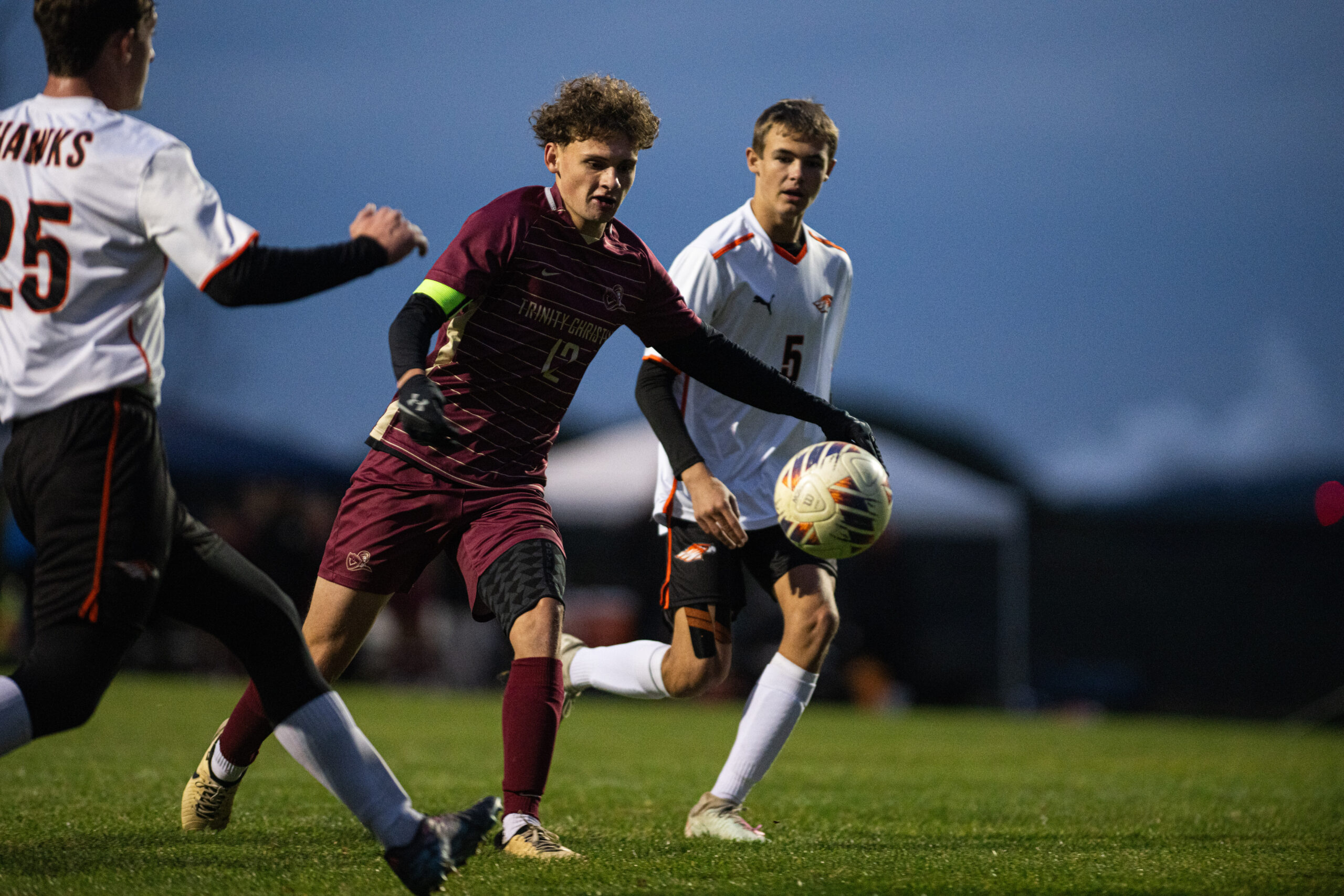 Austin Porta sends Trinity boys' soccer to regional semifinals
